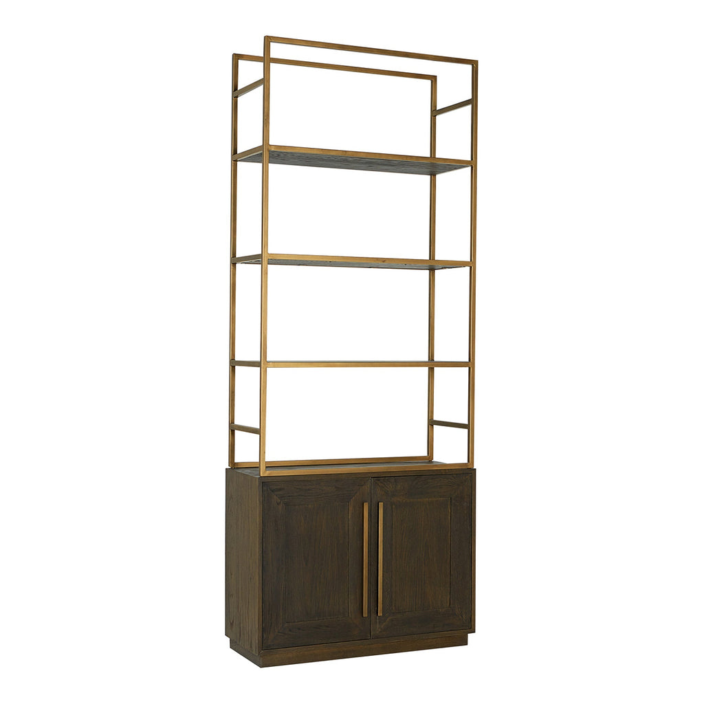 Moe's Home Elliot Bookcase Brown