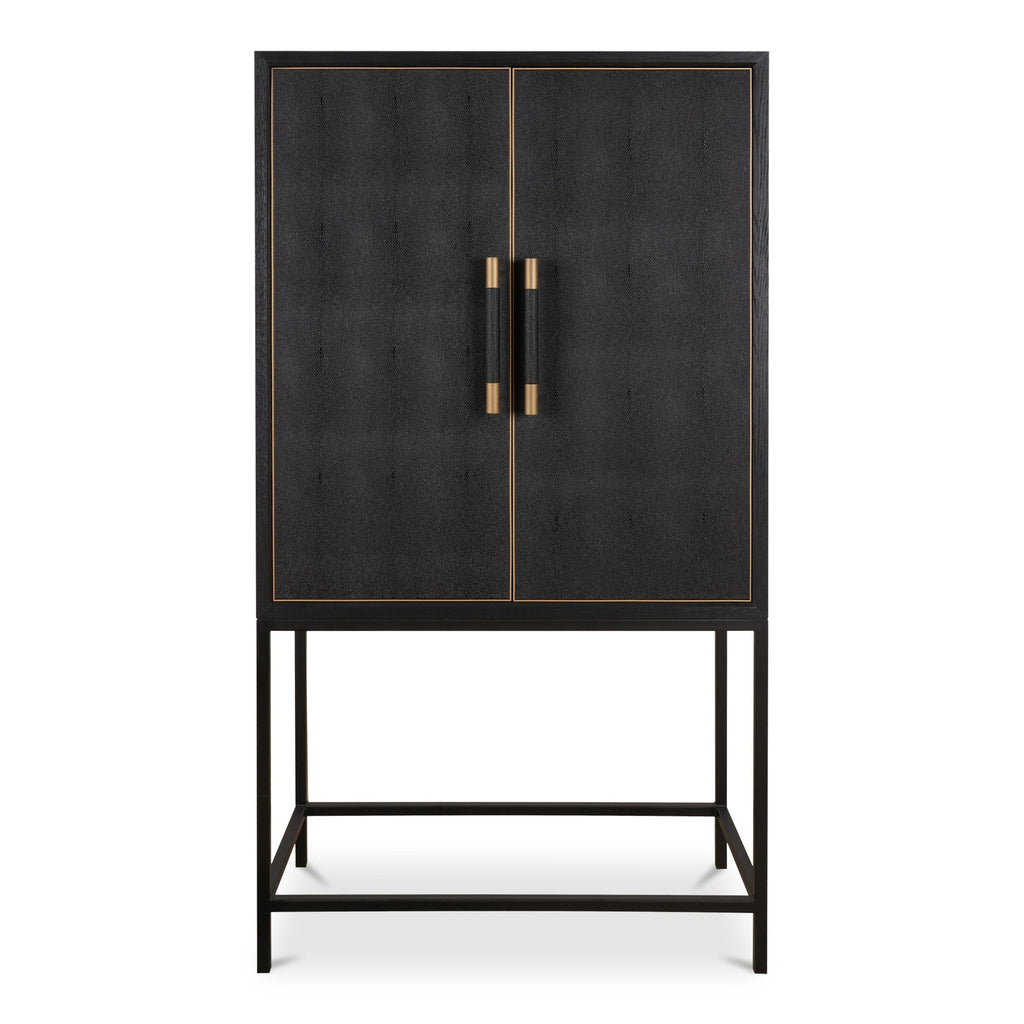 Moe's Home Mako Bar Cabinet Black