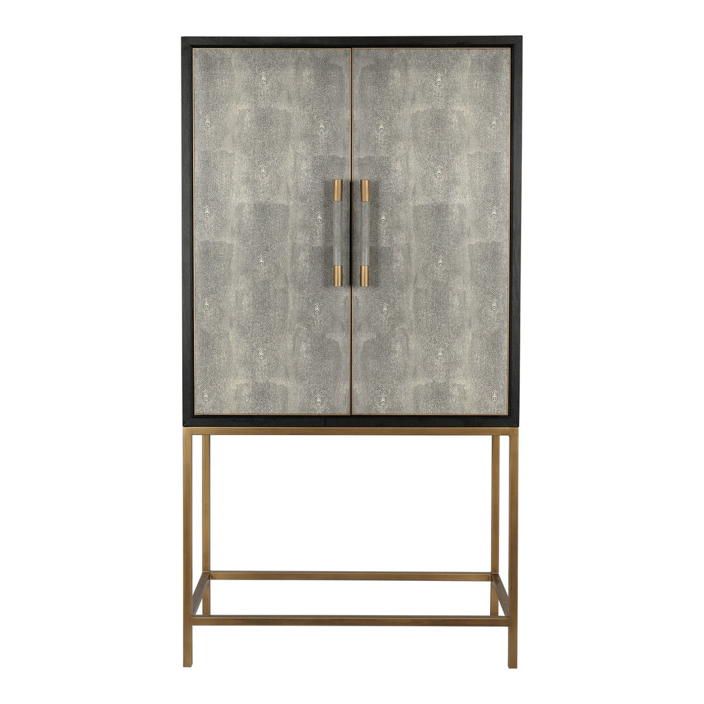 Moe's Home Mako Bar Cabinet Grey