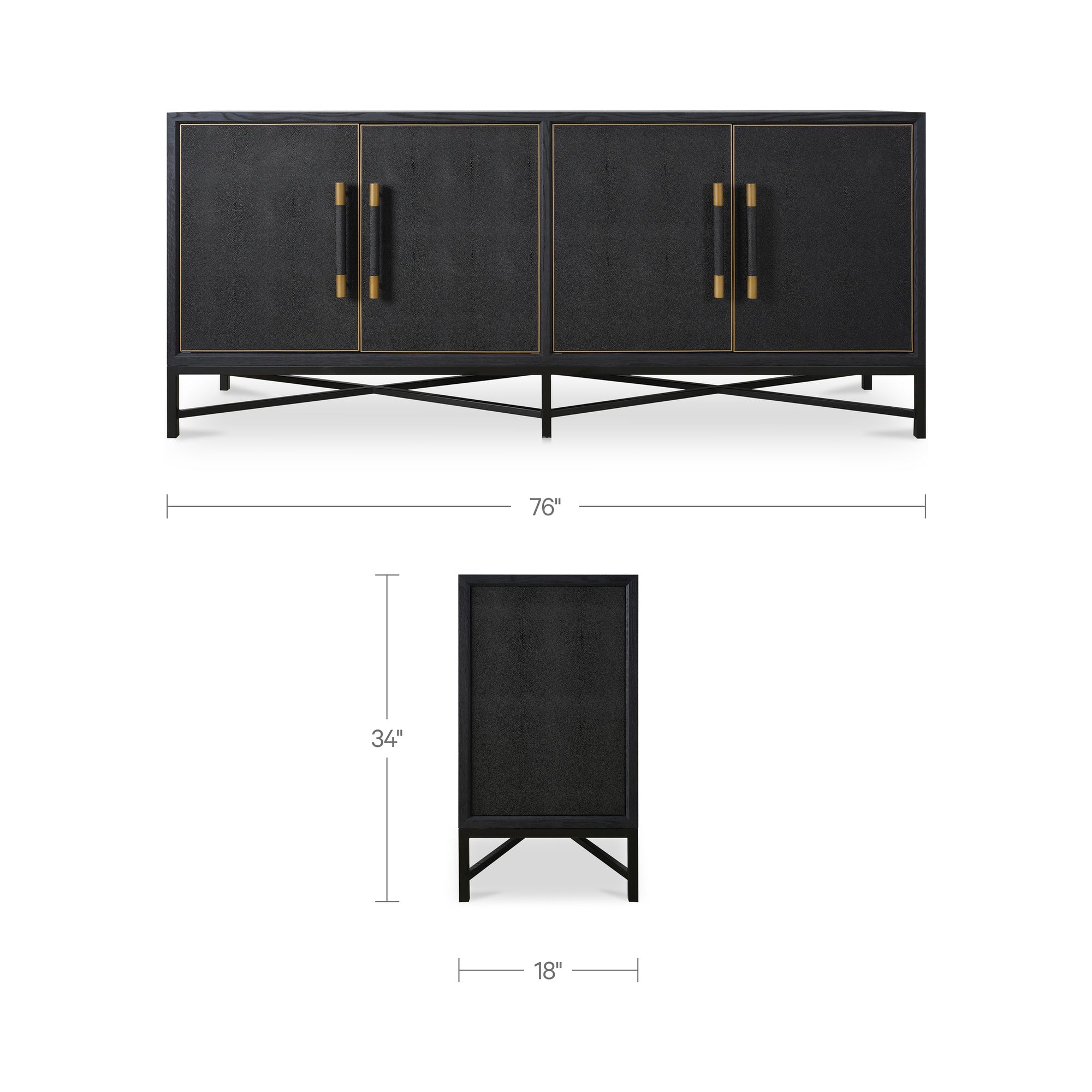 Moe's Home Mako Sideboard
