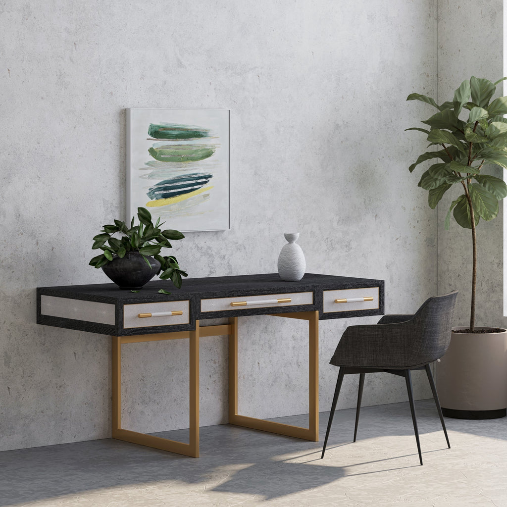 Moe's Home Mako Desk Grey