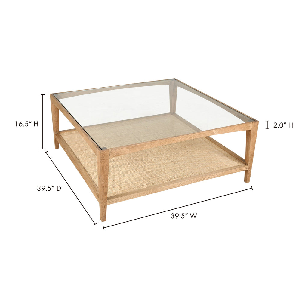 Moe's Home Harrington Coffee Table Natural