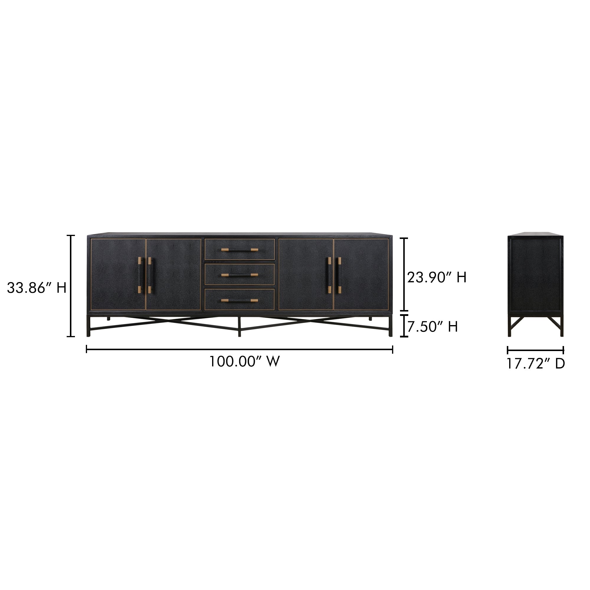 Moe's Home Mako Sideboard