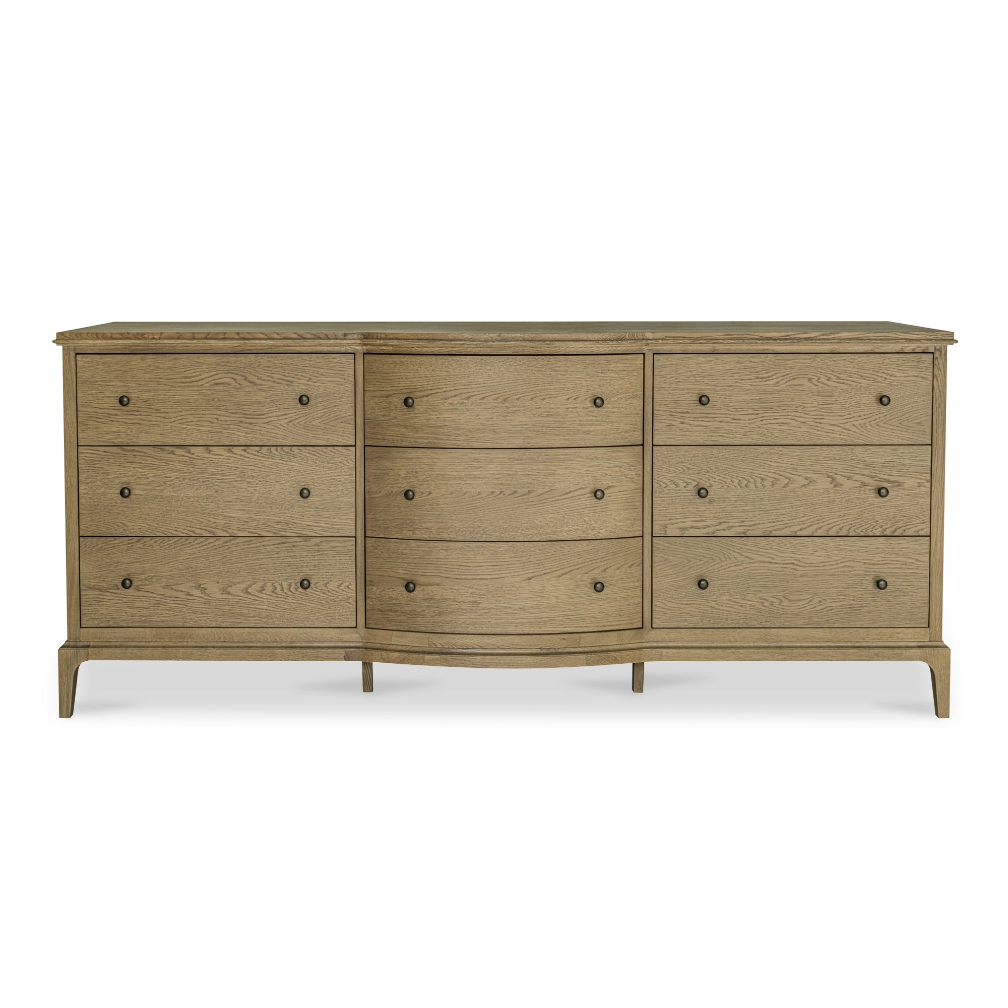 Moe's Home Sadie 9 Drawer Dresser Brown