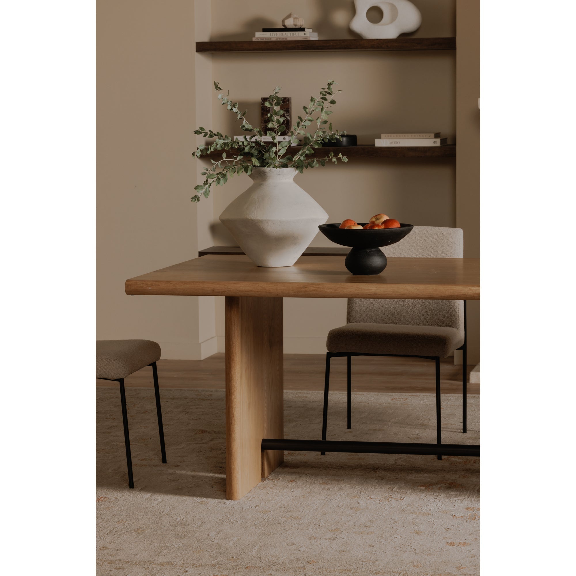 Moe's Home Madison Dining Table Natural