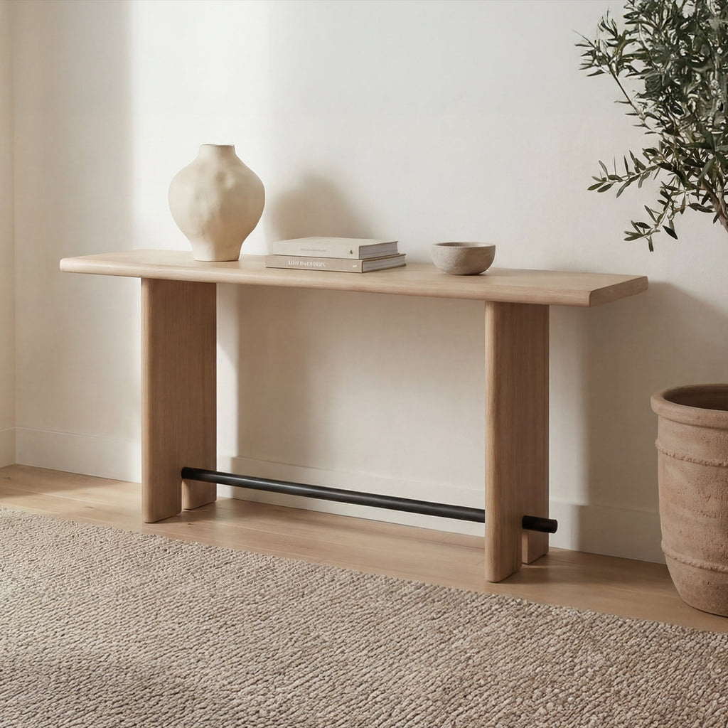 Moe's Home Madison Console Table Natural