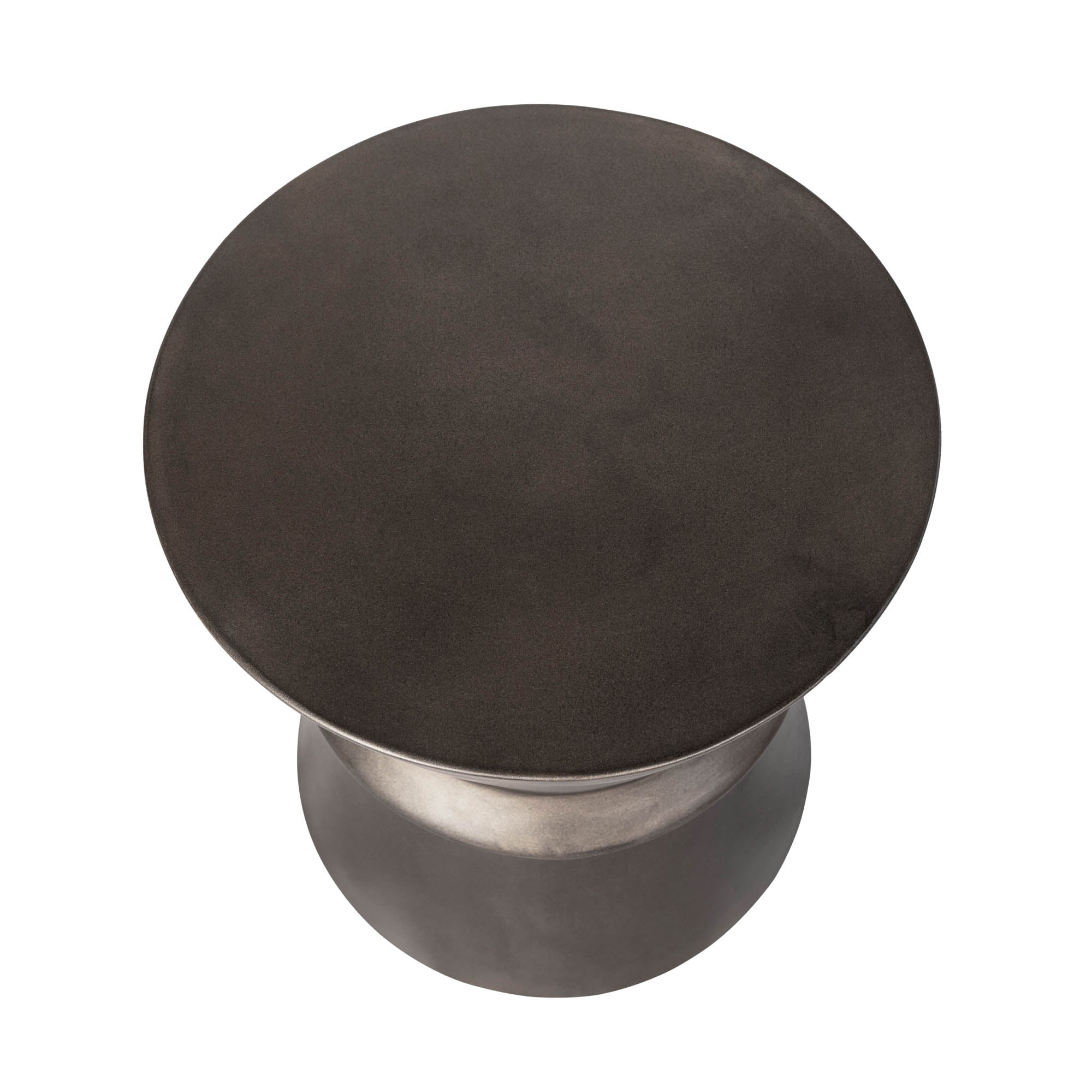 LH Home Concrete Hourglass Side Table