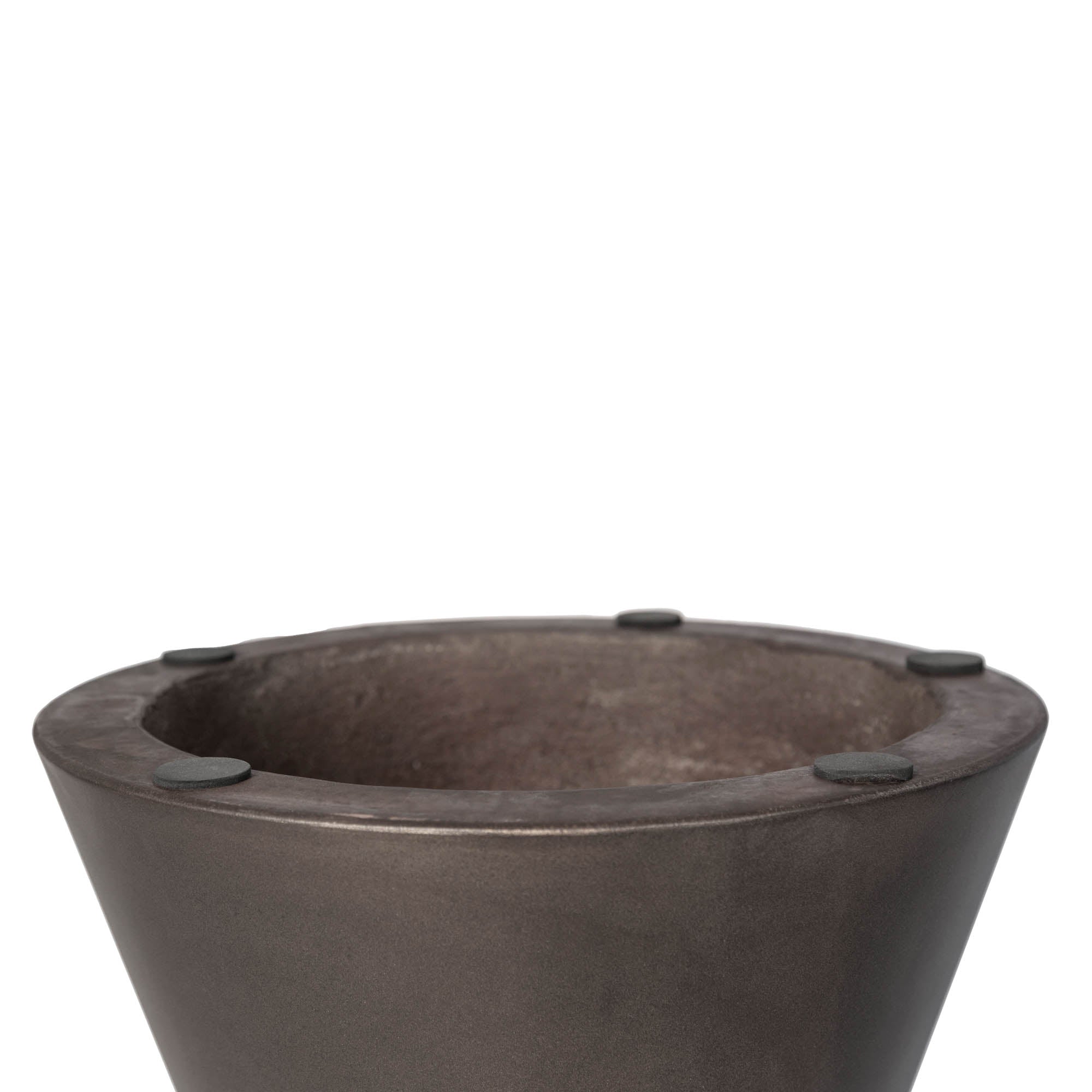 LH Home Concrete Hourglass Side Table