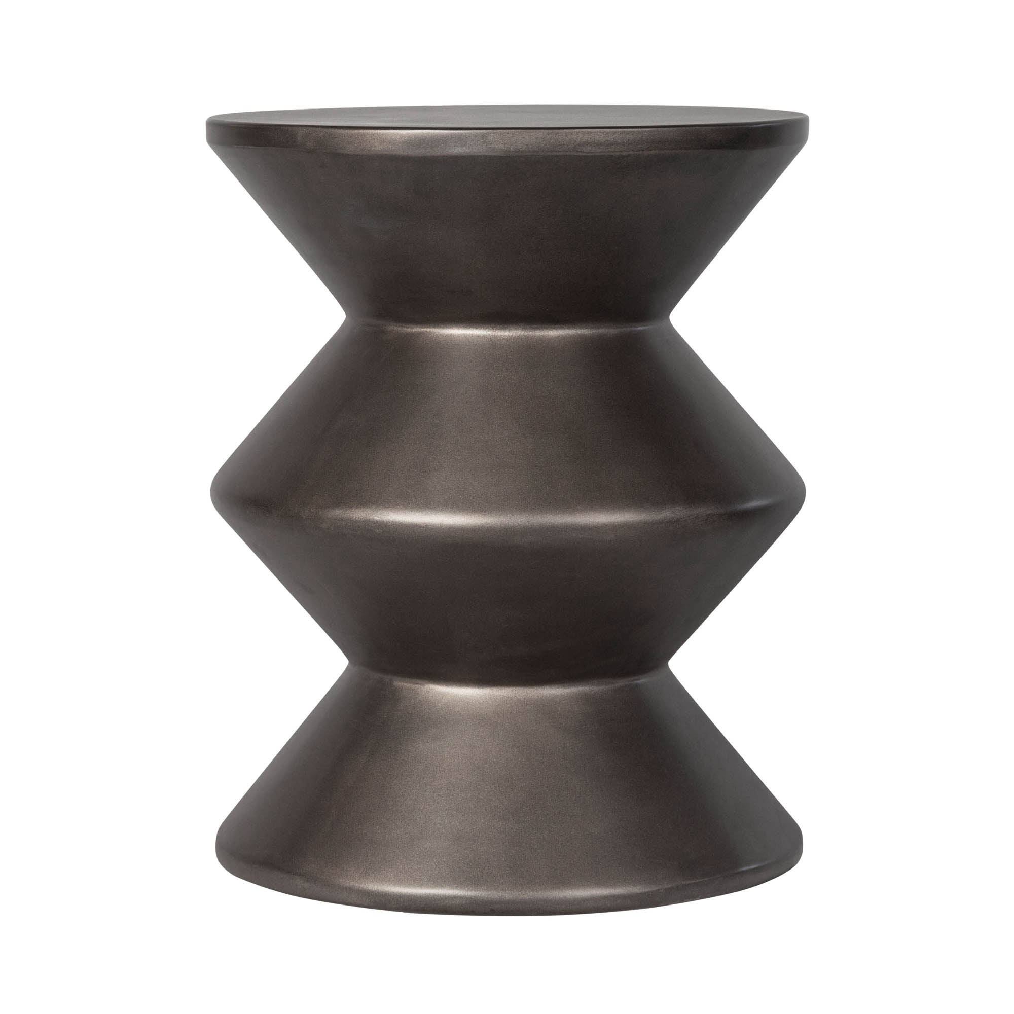 LH Home Concrete Inverted Side Table