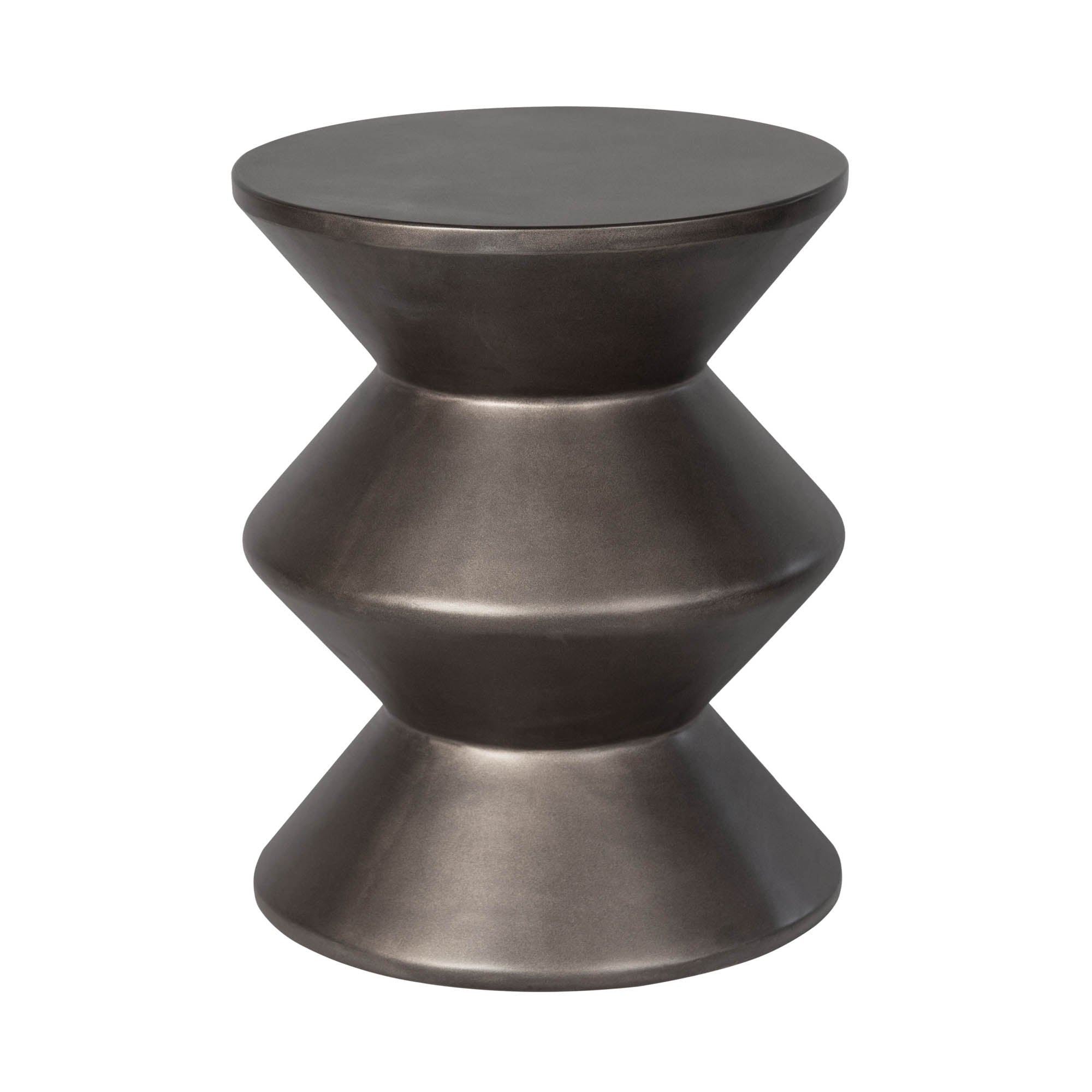 LH Home Concrete Inverted Side Table