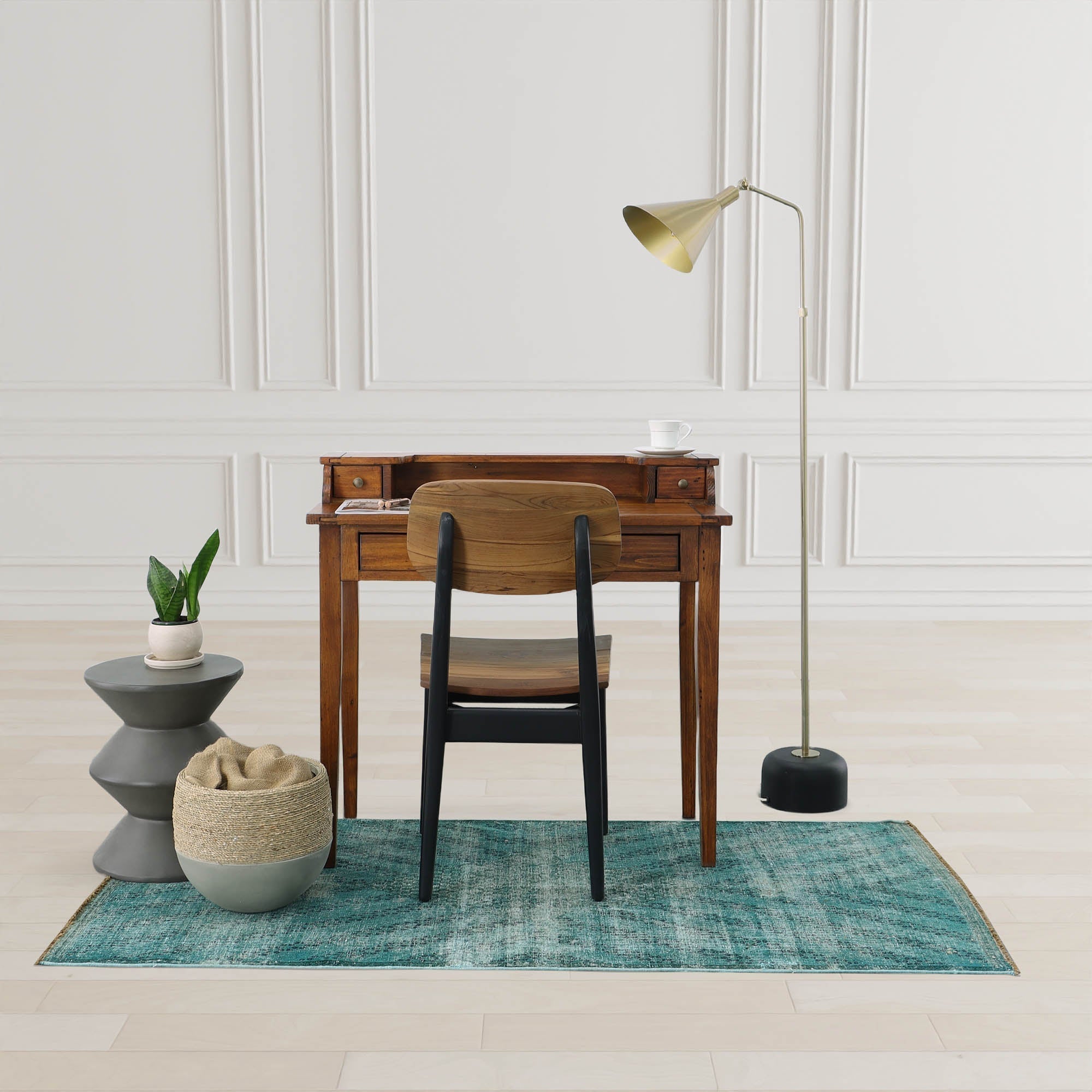 LH Home Concrete Inverted Side Table
