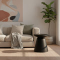 LH Home Concrete Mineral Side Table