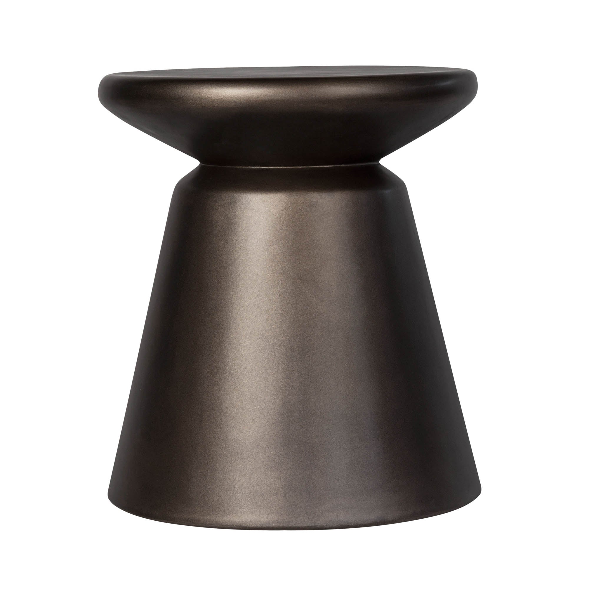 LH Home Concrete Mineral Side Table
