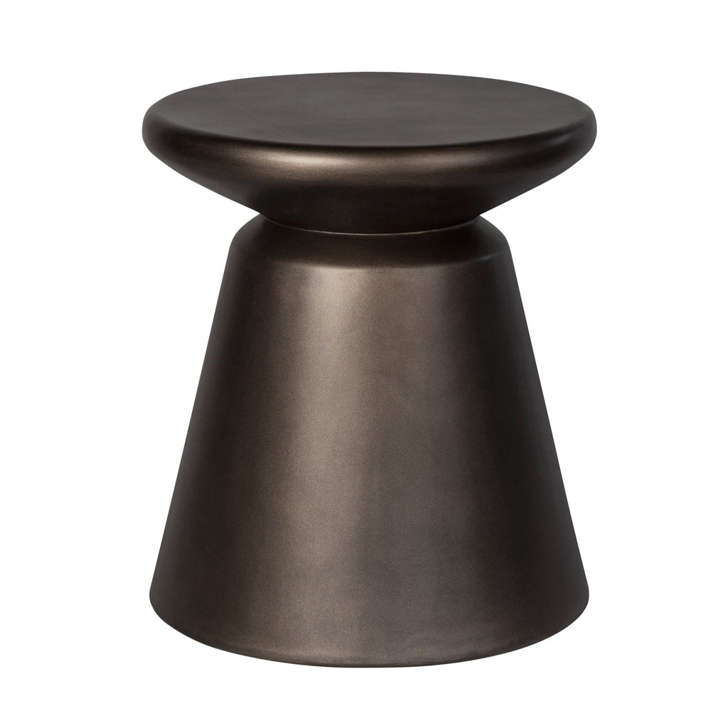 LH Home Concrete Mineral Side Table