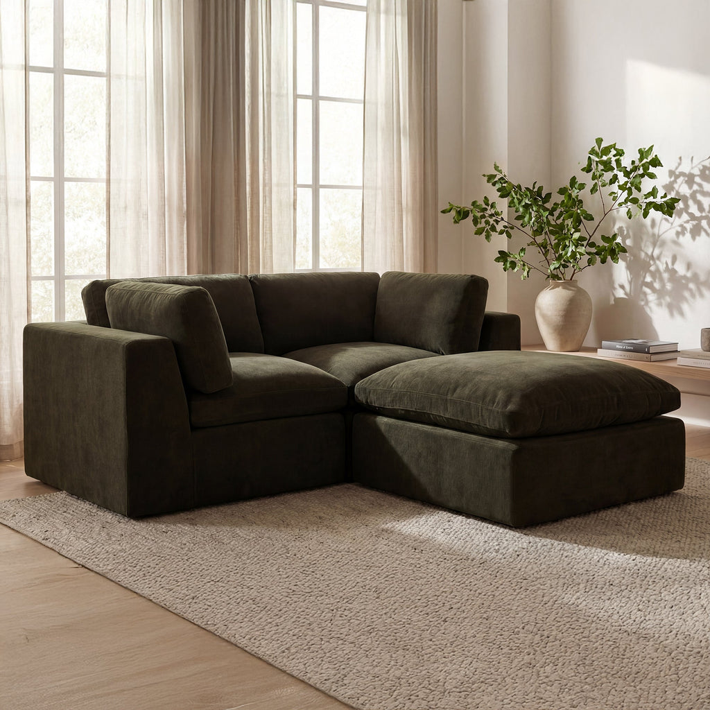 Moe's Home Cates Ottoman