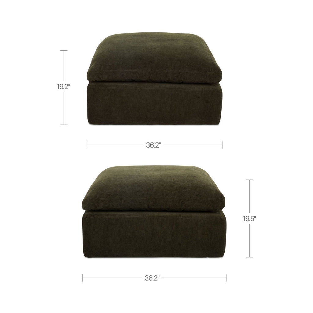 Moe's Home Cates Ottoman