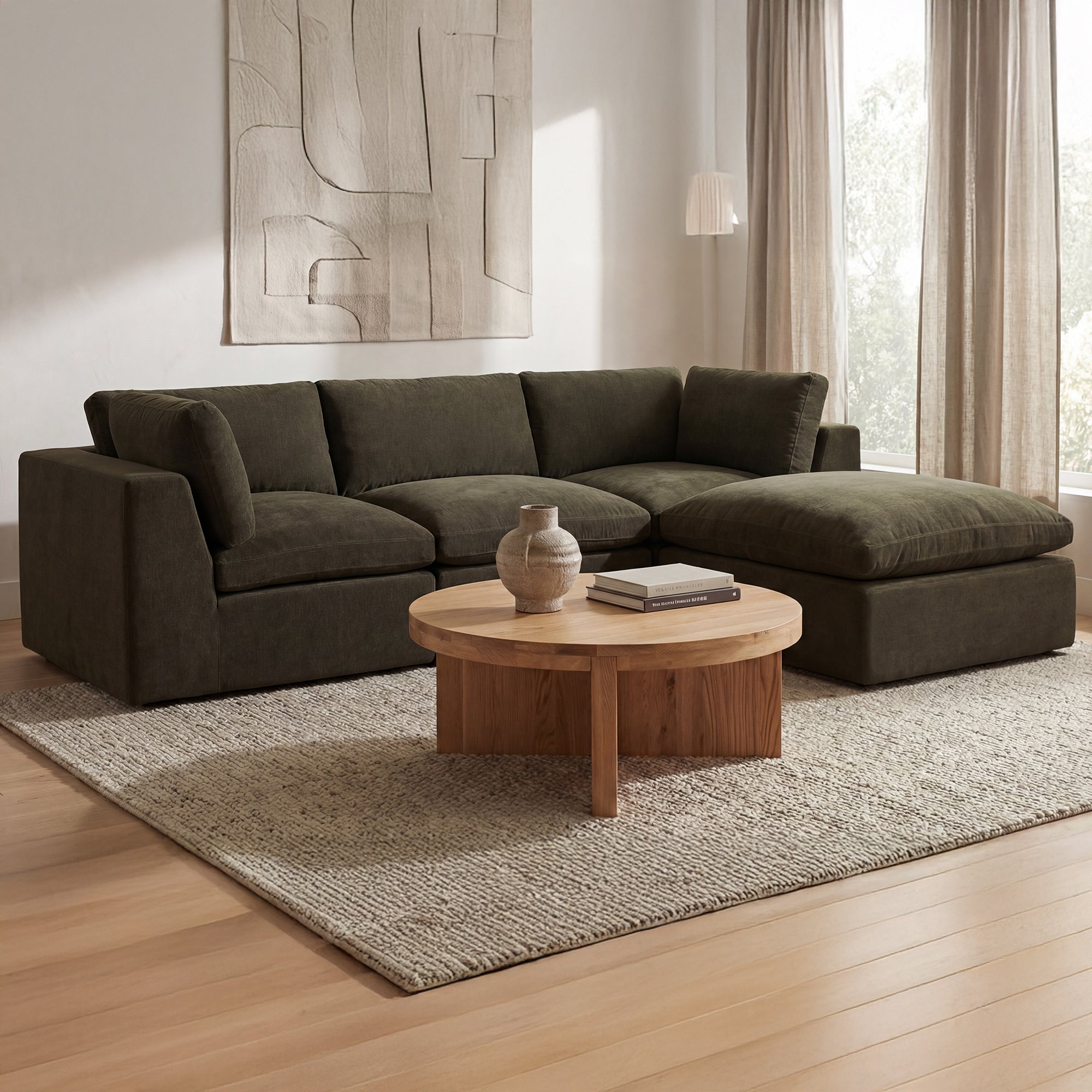 Moe's Home Cates Lounge Modular Sectional