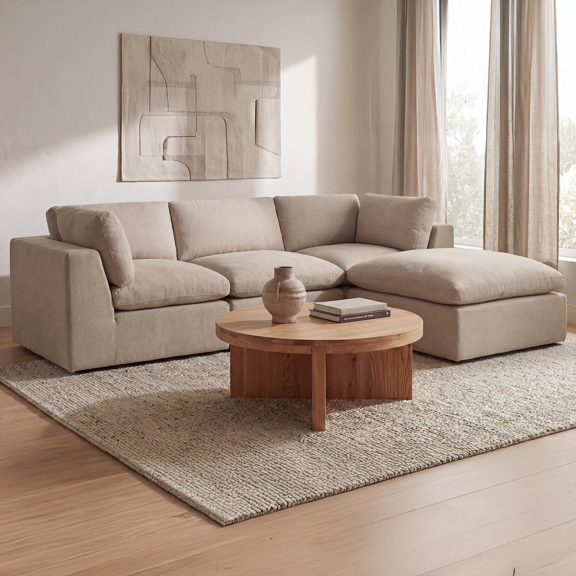 Moe's Home Cates Lounge Modular Sectional