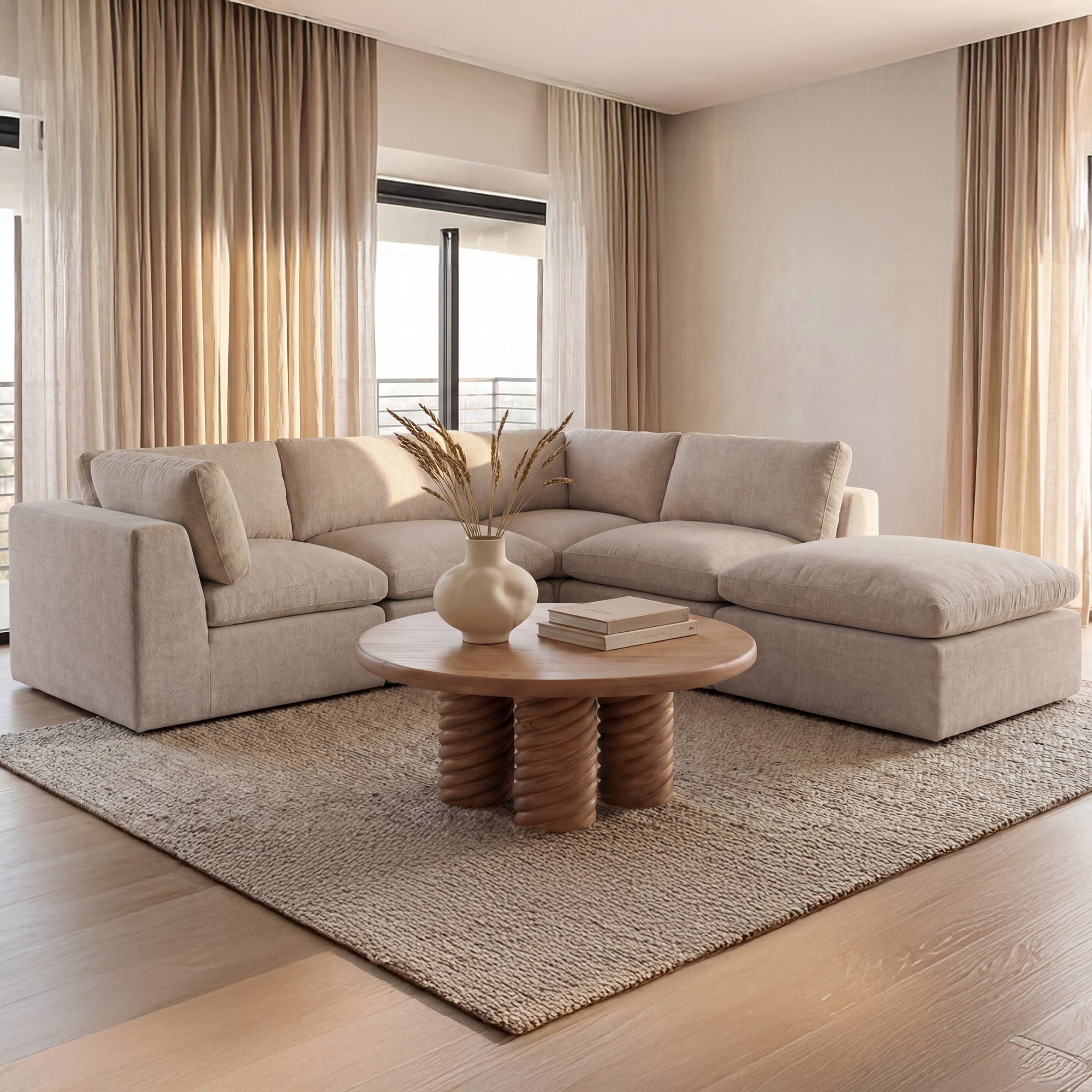Moe's Home Cates Dream Modular Sectional