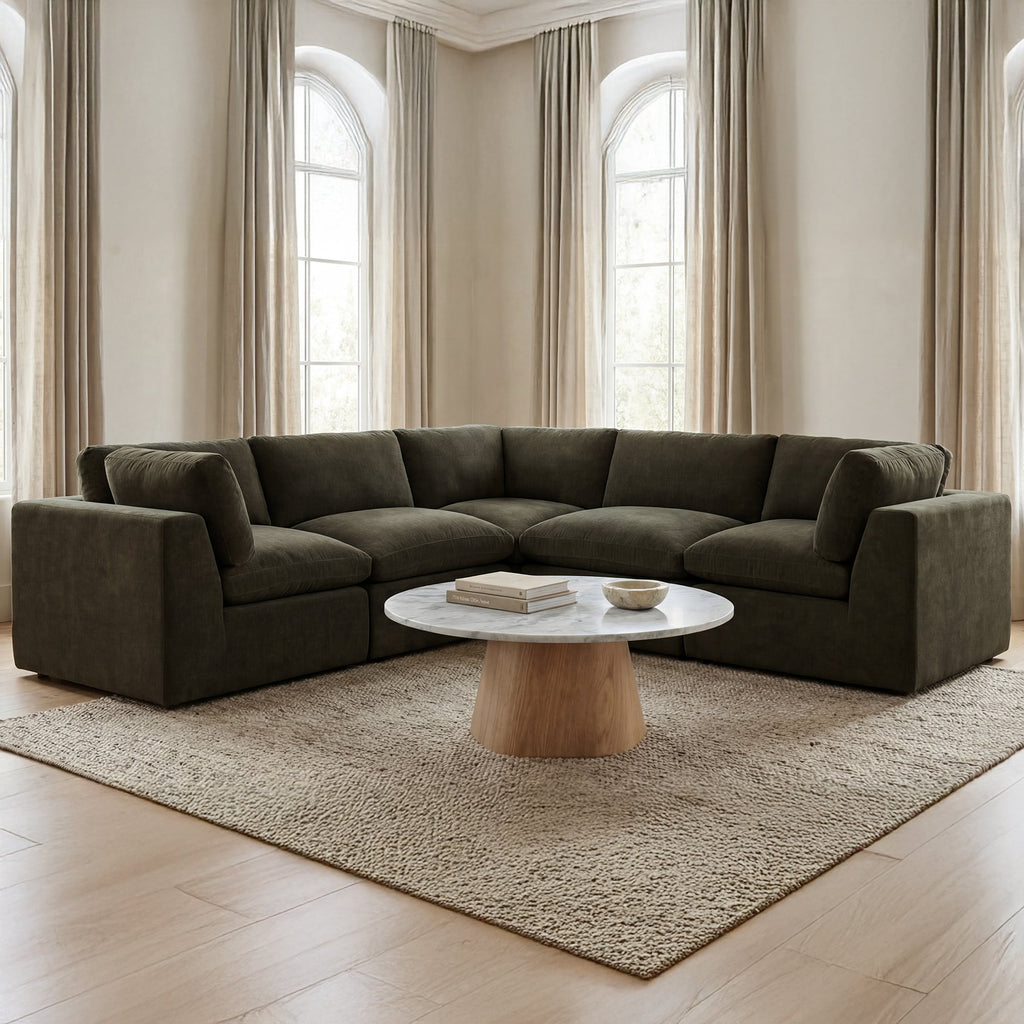 Moe's Home Cates Classic L Modular Sectional