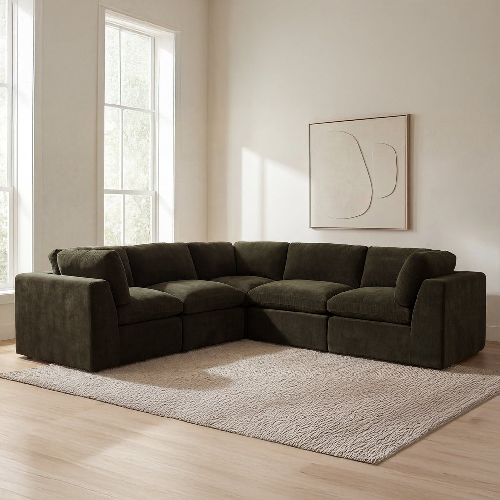 Moe's Home Cates Classic L Modular Sectional