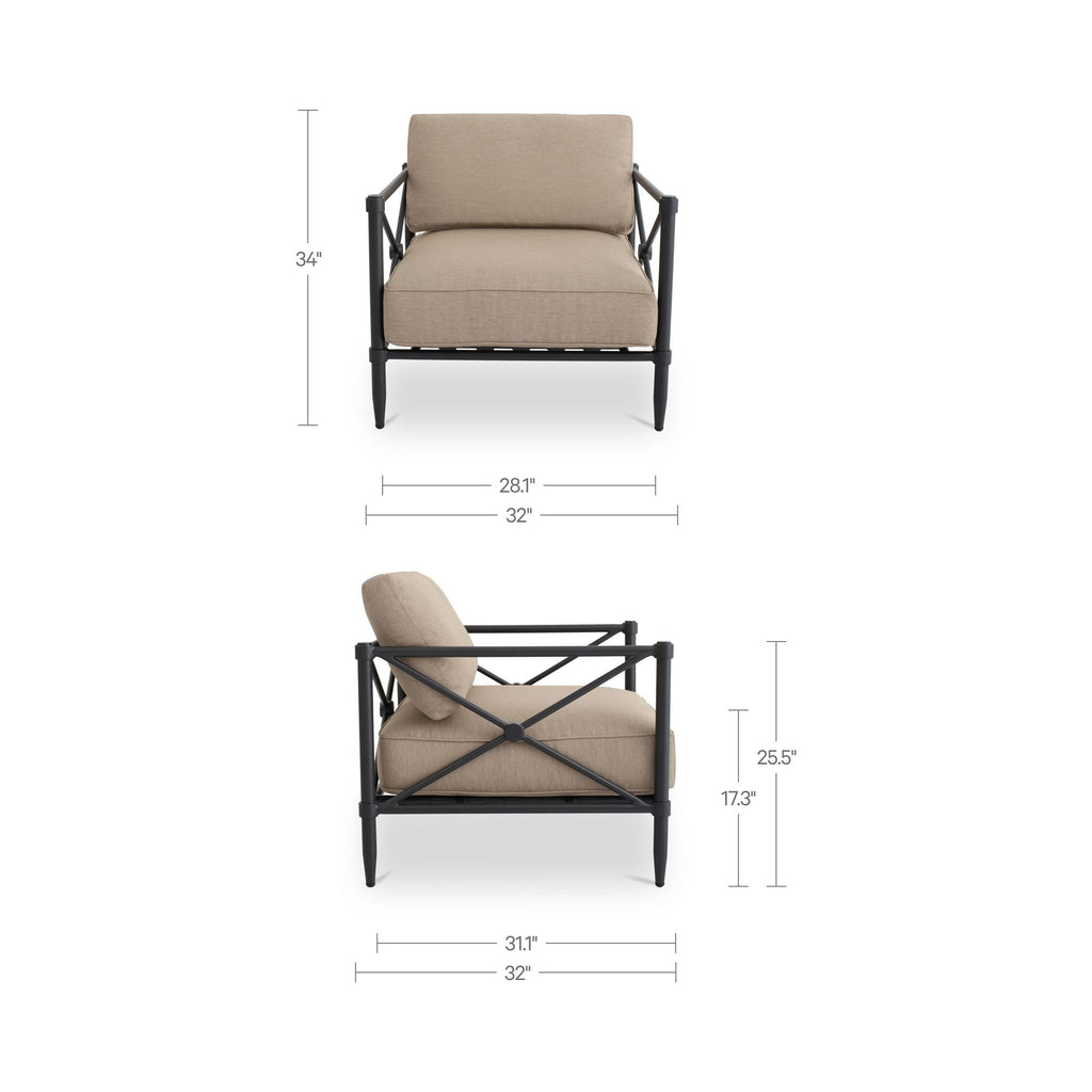 Moe's Home Willow Outdoor Chair