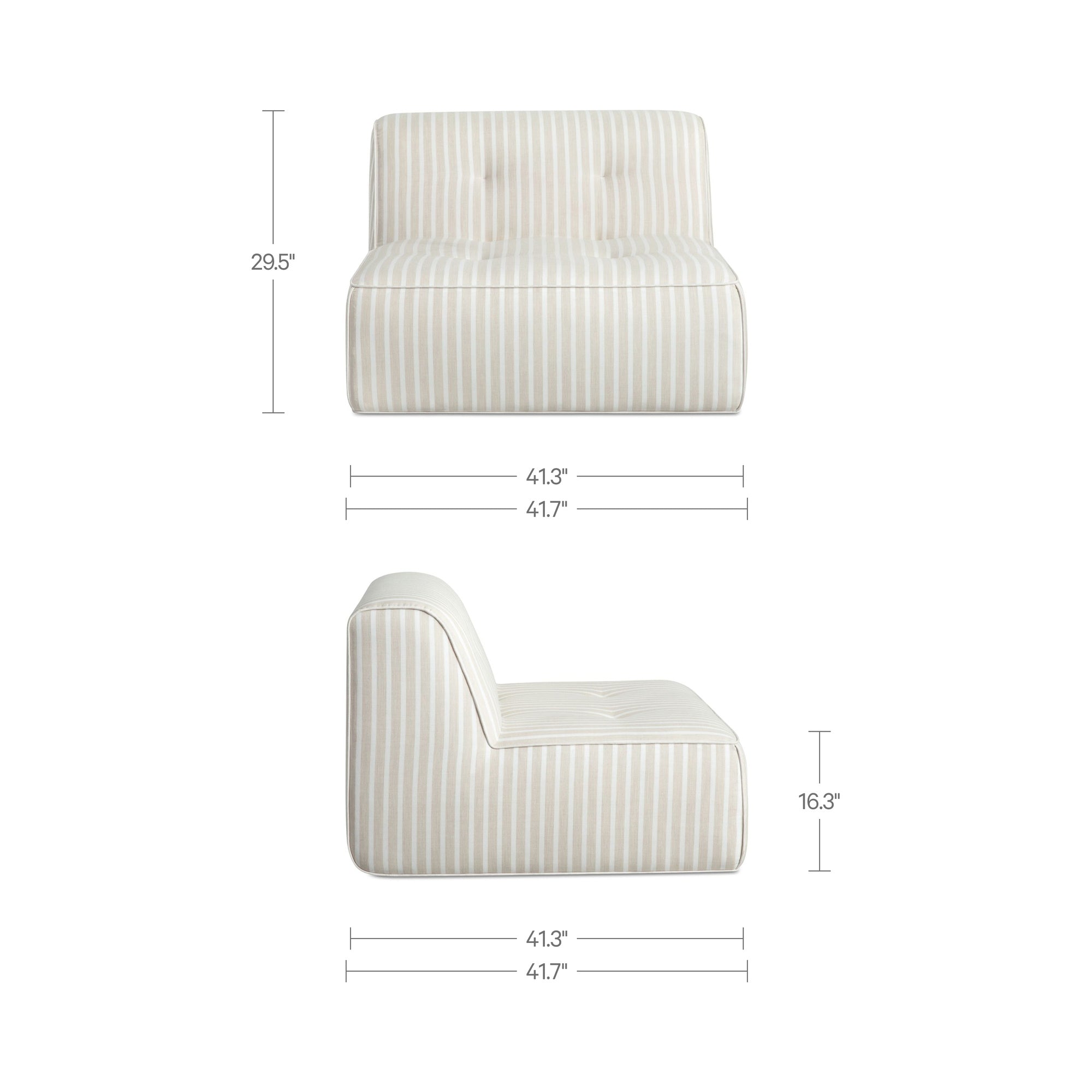Moe's Home Sunseeker Outdoor Chair
