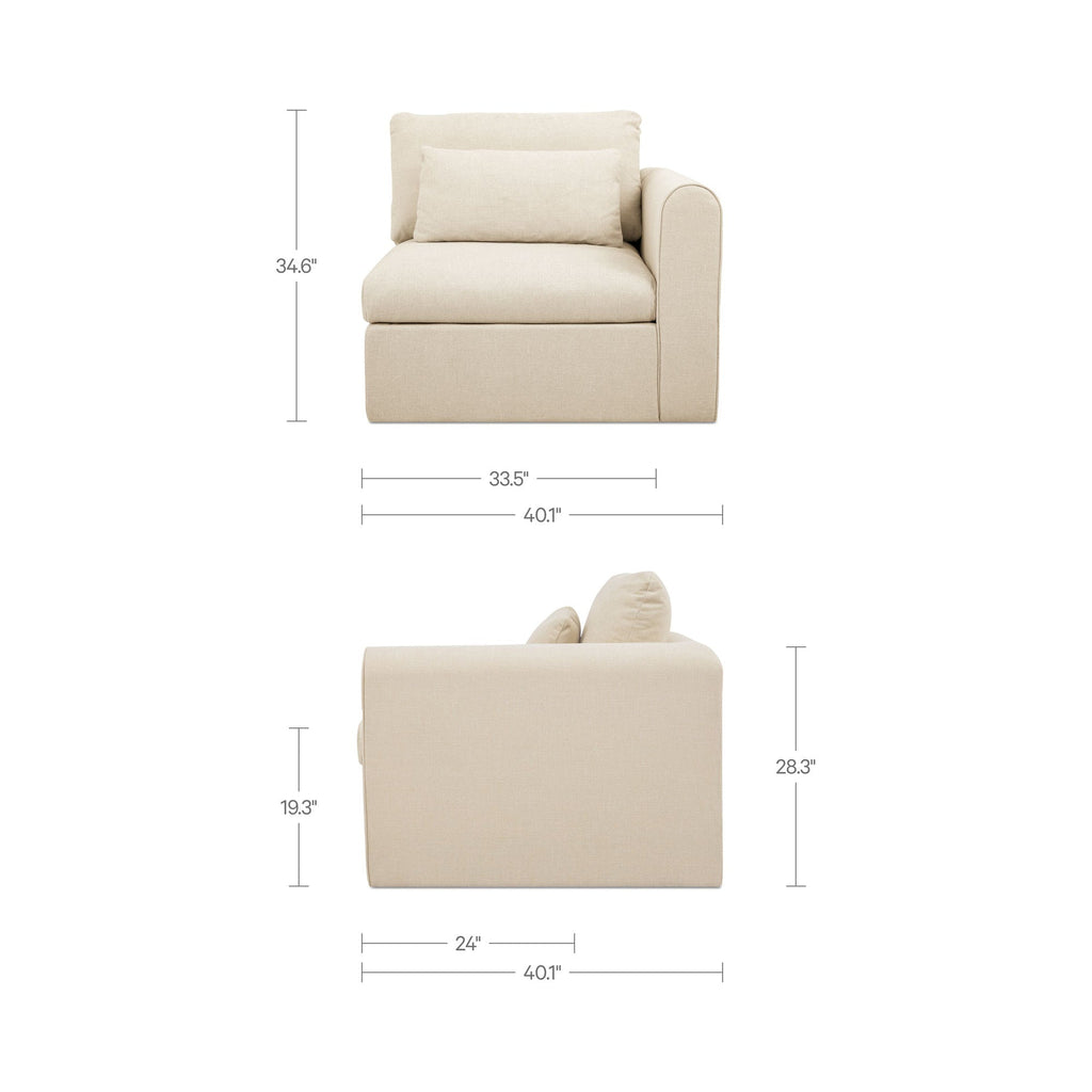 Moe's Home Swift Corner Chair
