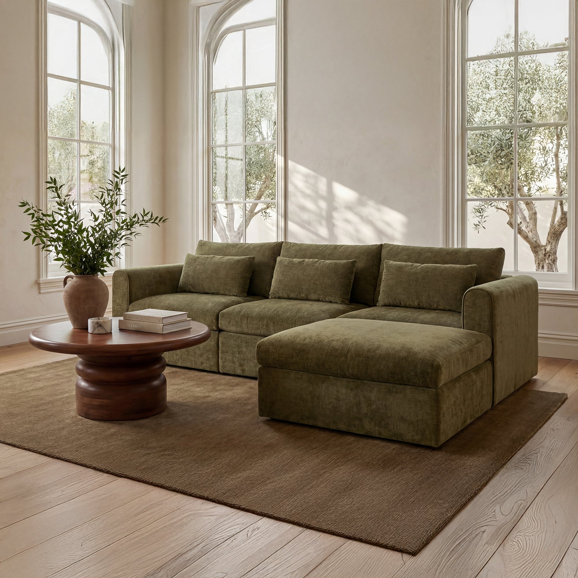 Moe's Home Swift Slipper Chair