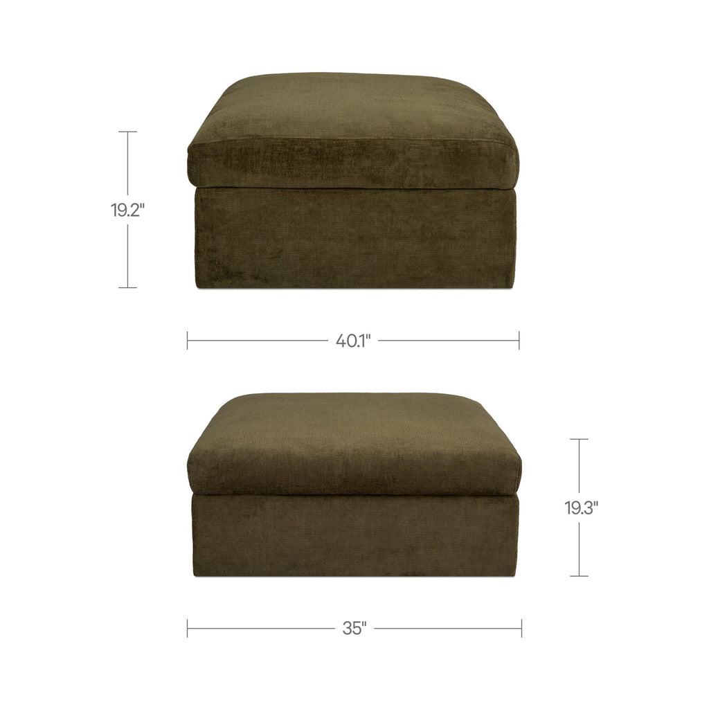 Moe's Home Swift Ottoman