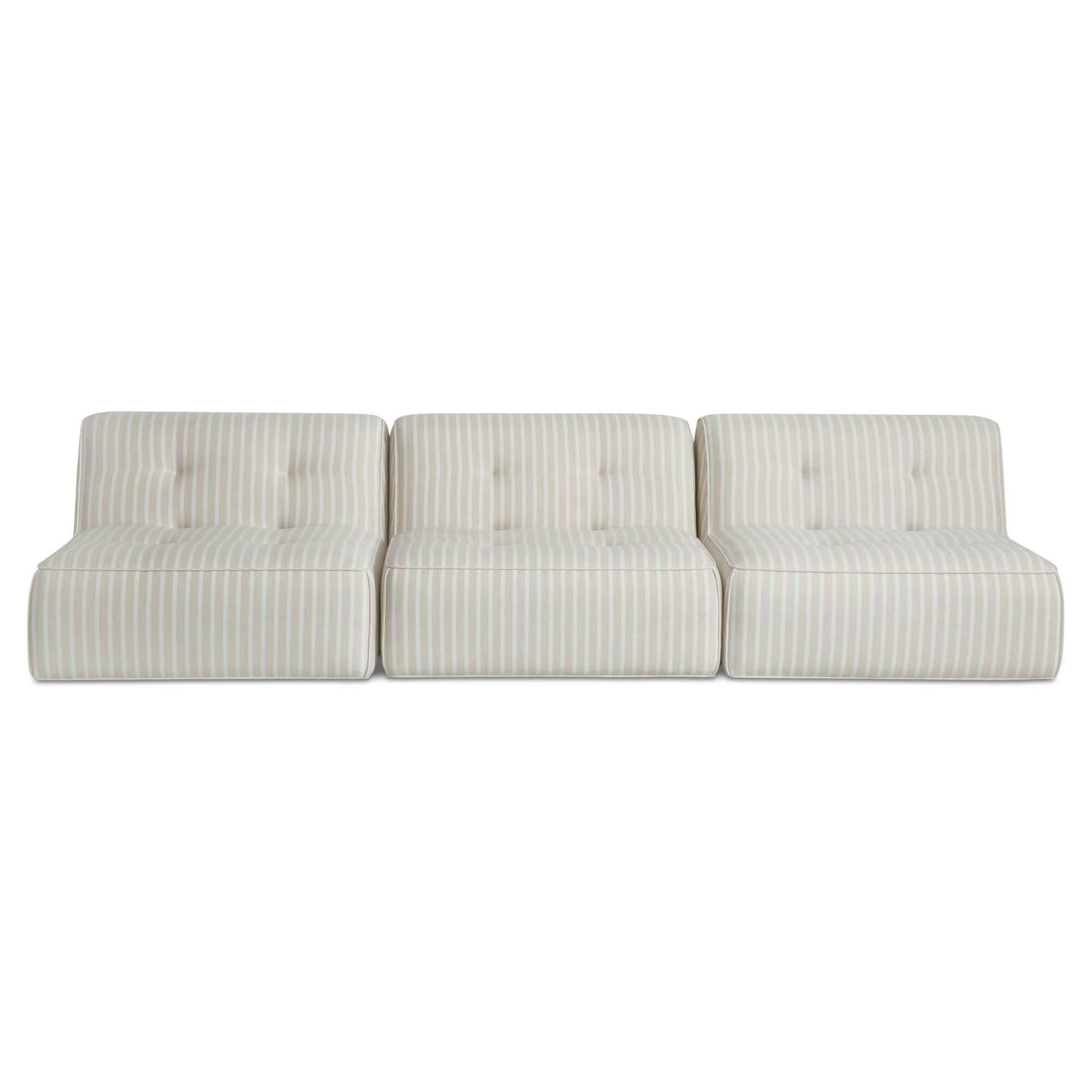 Moe's Home Sunseeker 3 Piece Outdoor Sofa