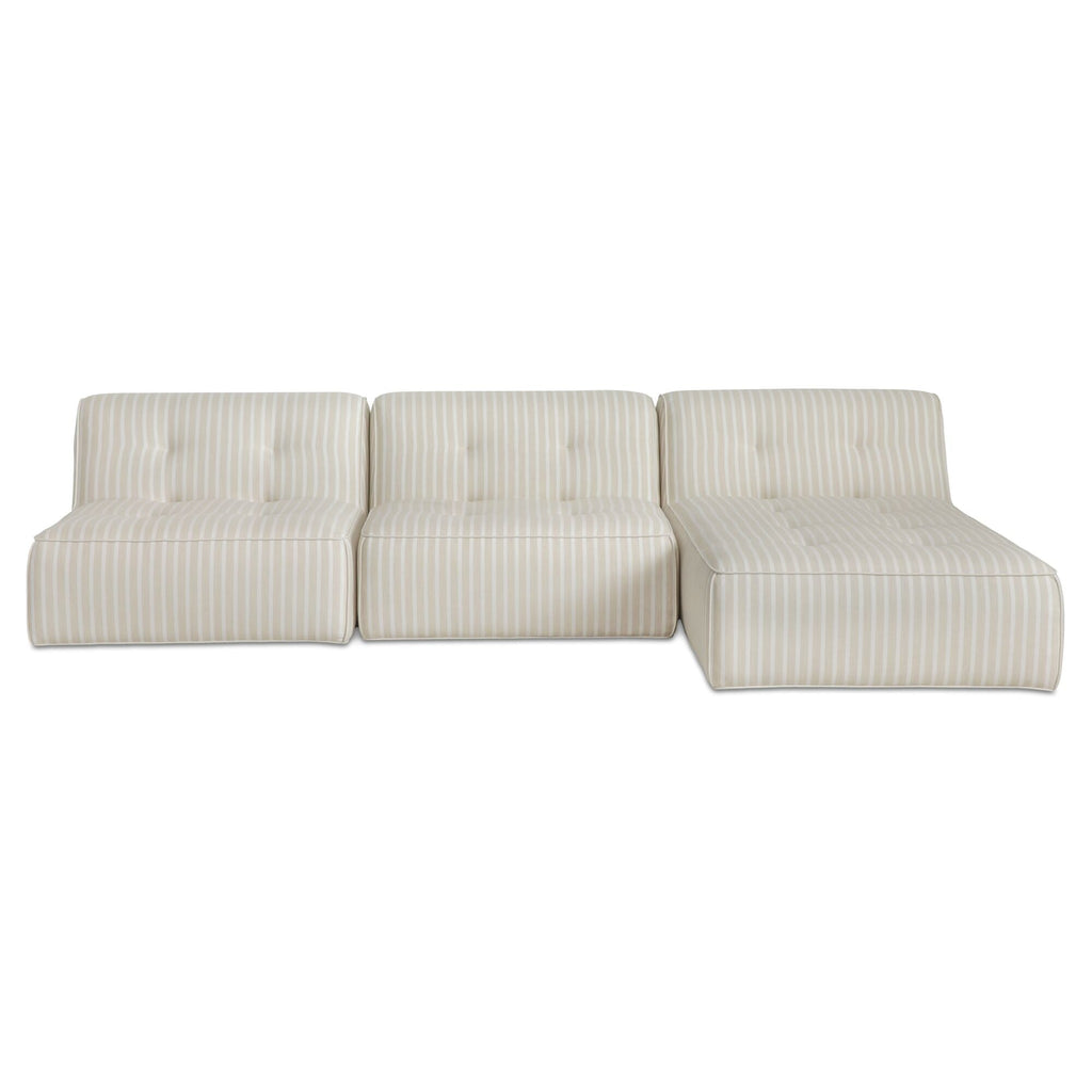 Moe's Home Sunseeker 3 Piece Outdoor Lounge