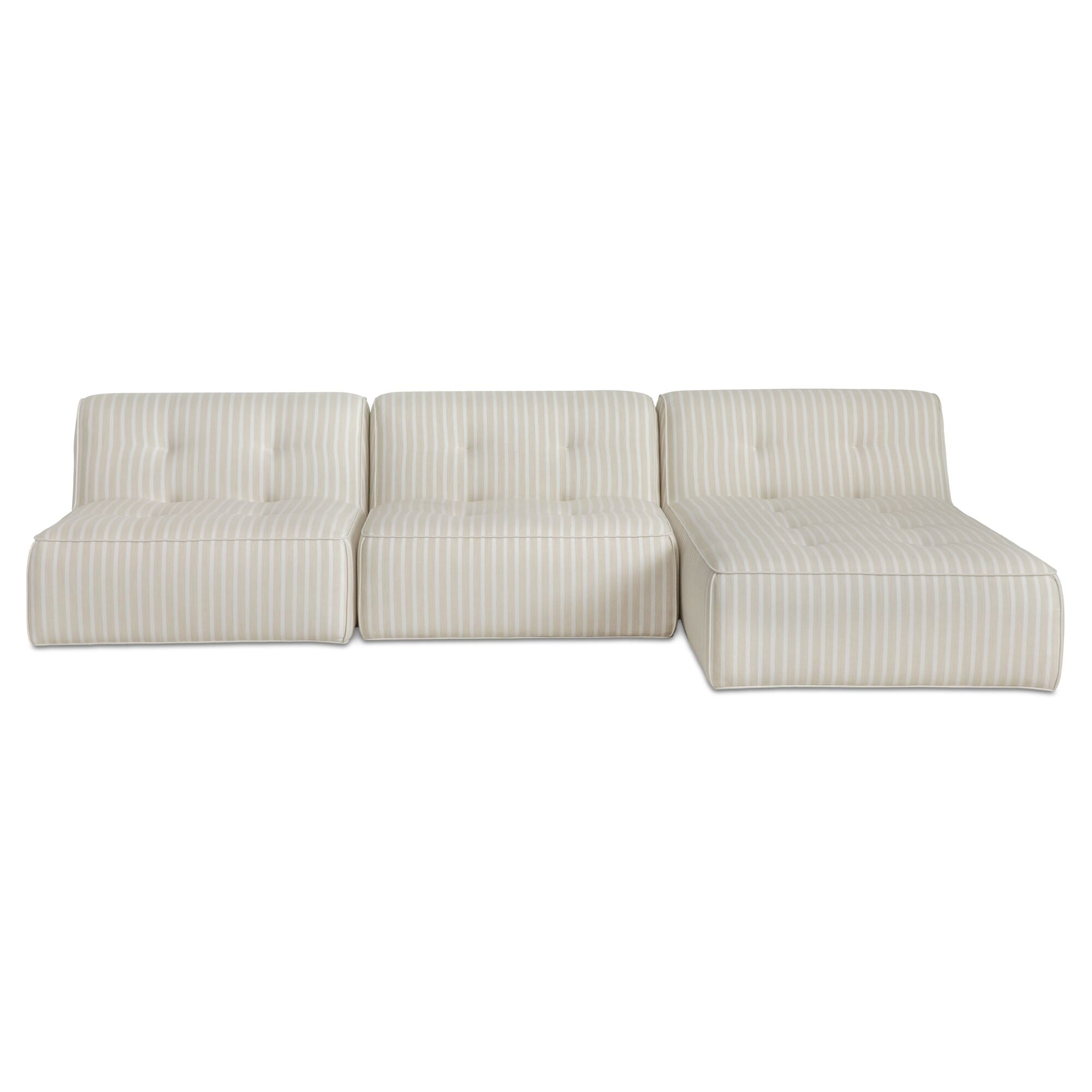 Moe's Home Sunseeker 3 Piece Outdoor Lounge