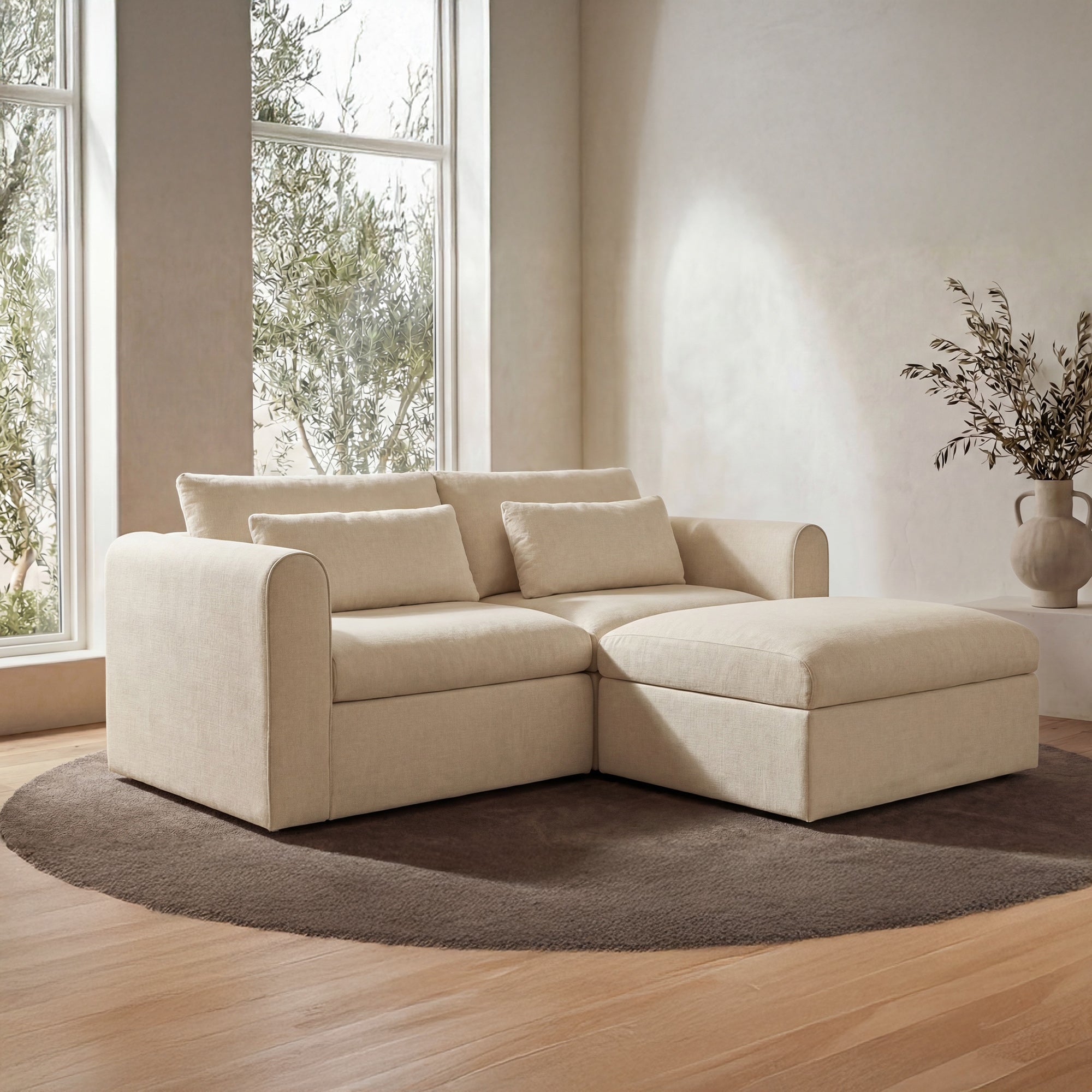 Moe's Home Swift Nook Modular Sectional