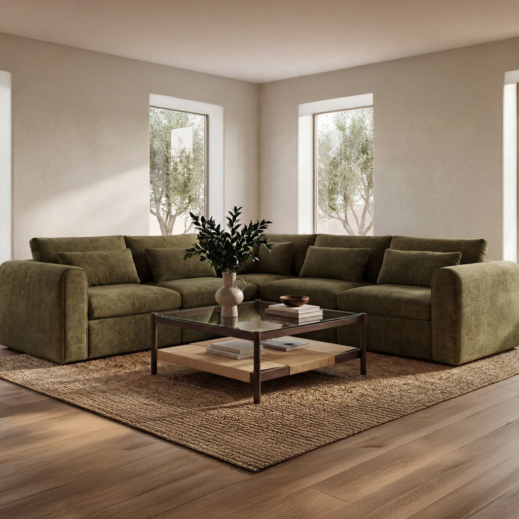 Moe's Home Swift Classic L Modular Sectional