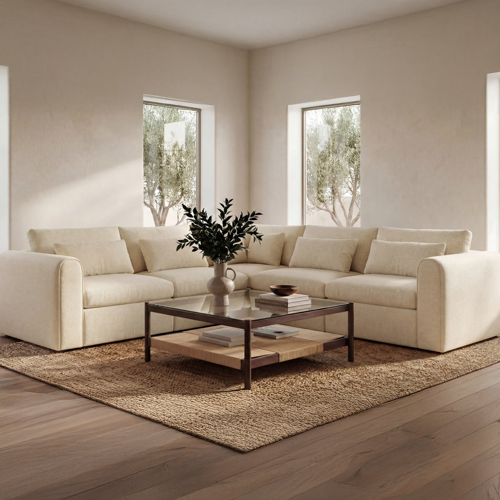 Moe's Home Swift Classic L Modular Sectional