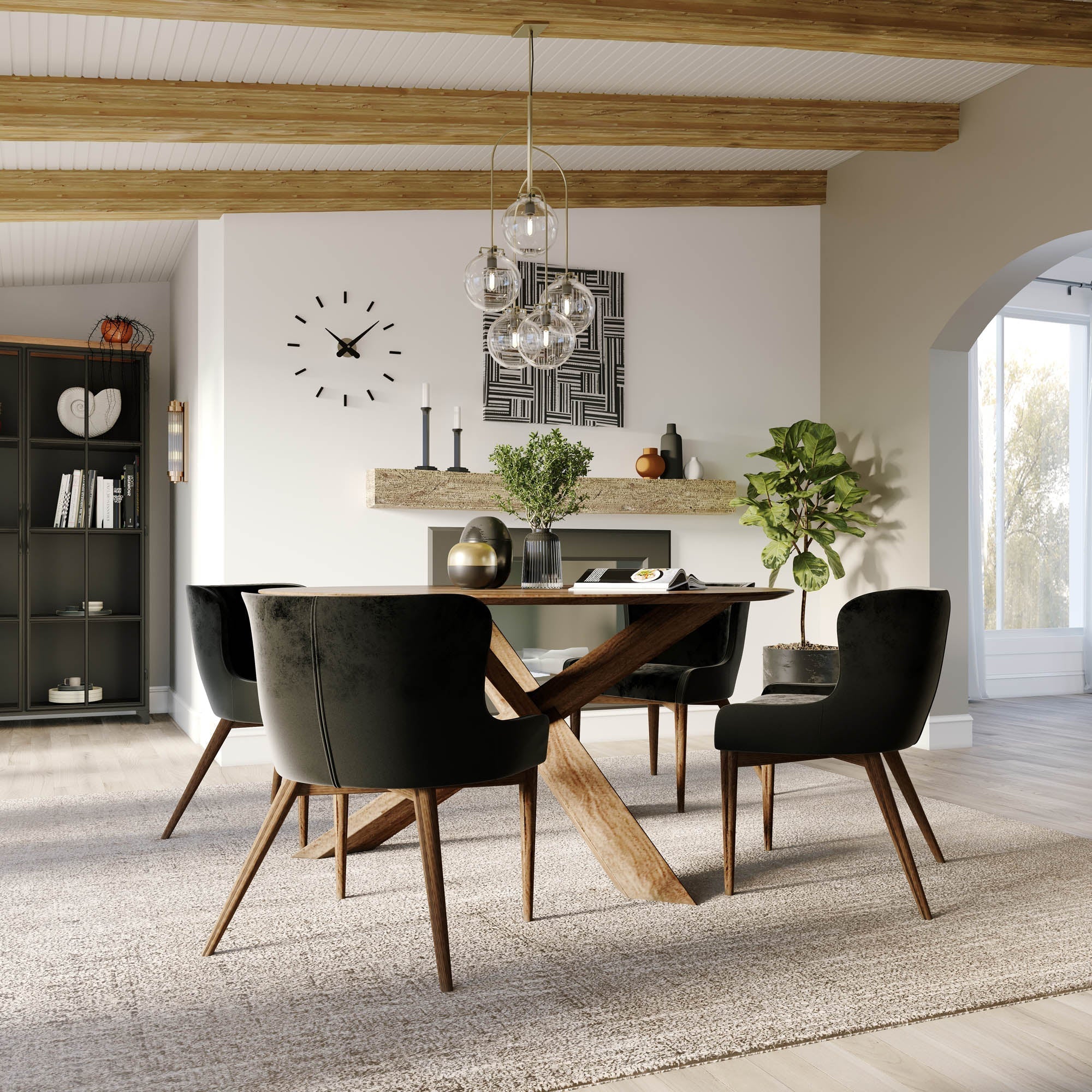 LH Home Mila Dining Chair (Set of 2)