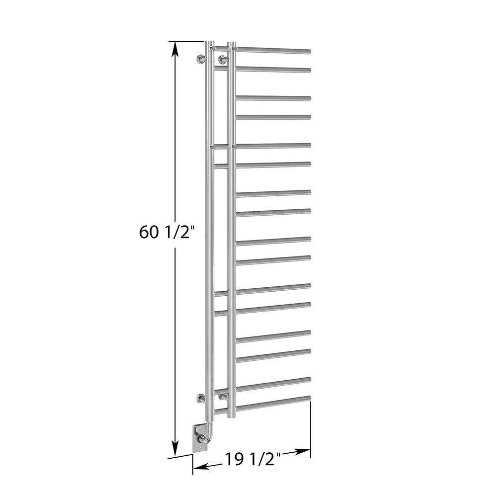 ICO Bath 19.5" x 60.5" Ortona Towel Warmer