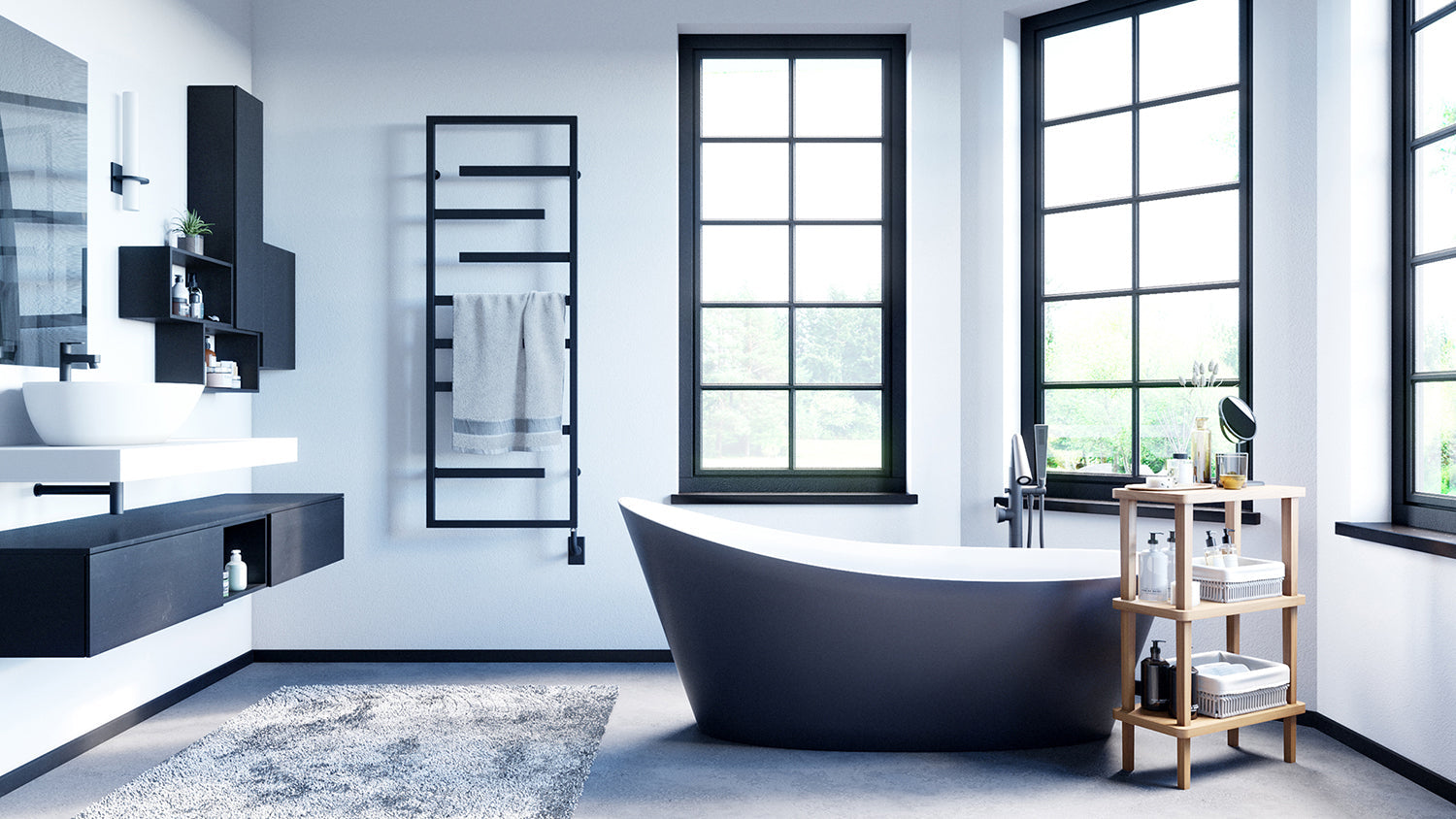 ICO Bath 23.5" x 64" Vasto Towel Warmer