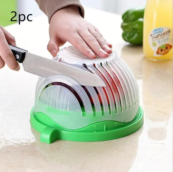 Salad Cutter Bowl Vegetable Slicer