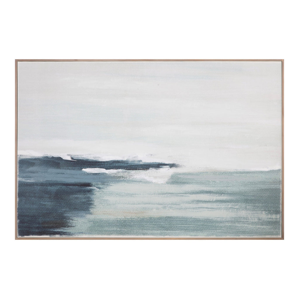 Moe's Home Shoreline Framed Painting