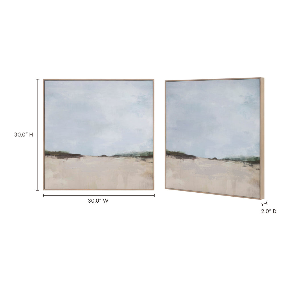 Moe's Home Grasslands Framed Painting