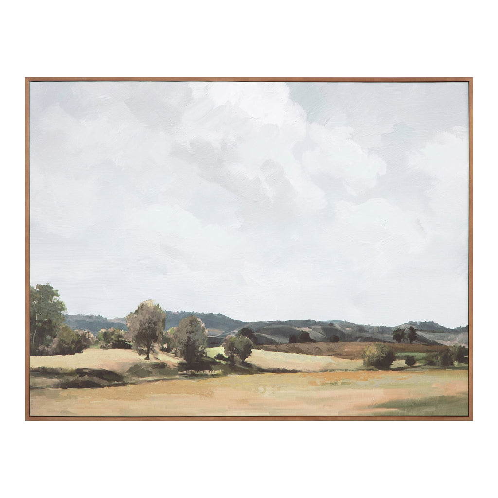 Moe's Home Vast Country Framed Painting