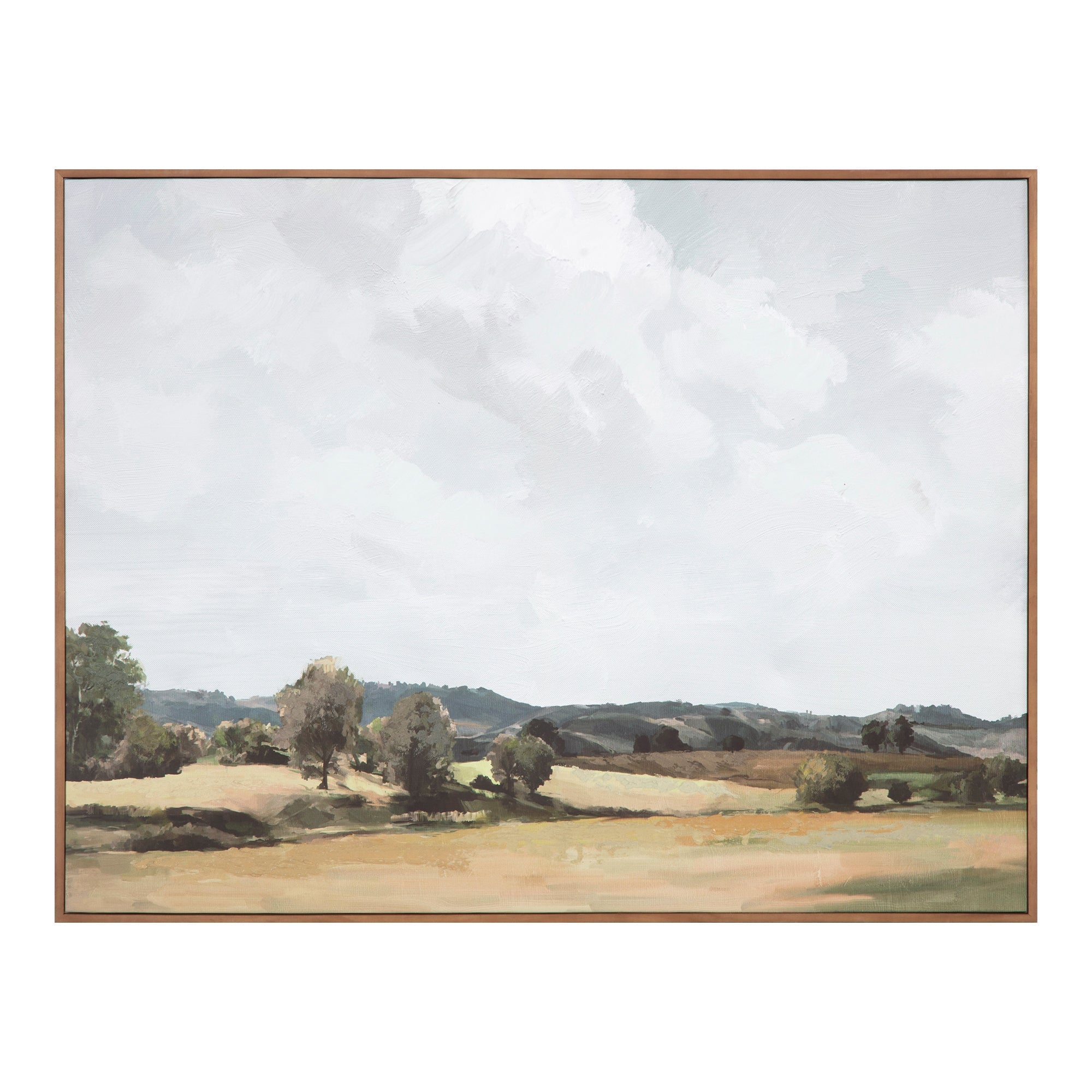 Moe's Home Vast Country Framed Painting