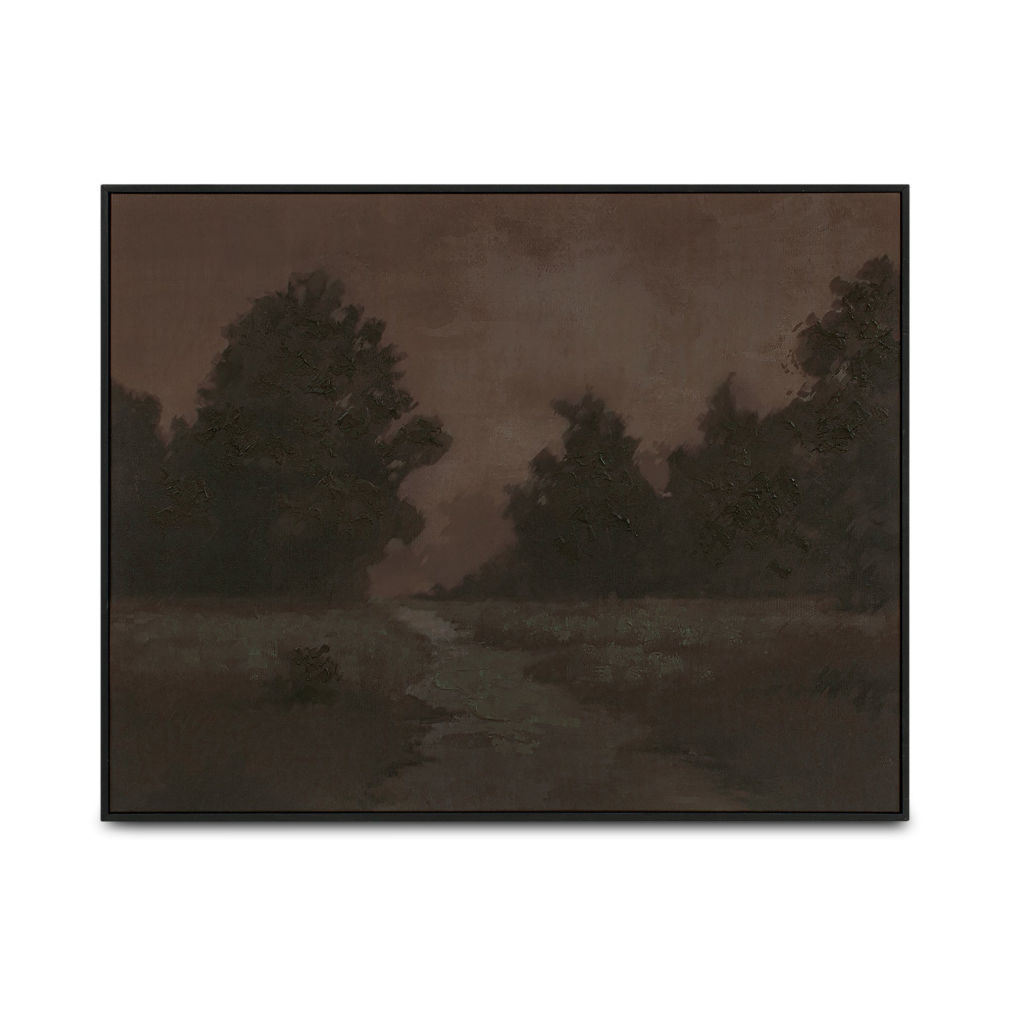 Moe's Home Alder Framed Painting