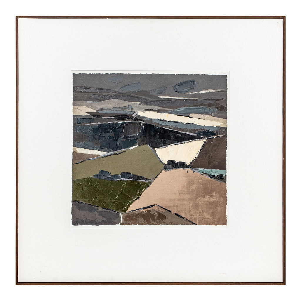 Moe's Home Vale Framed Painting