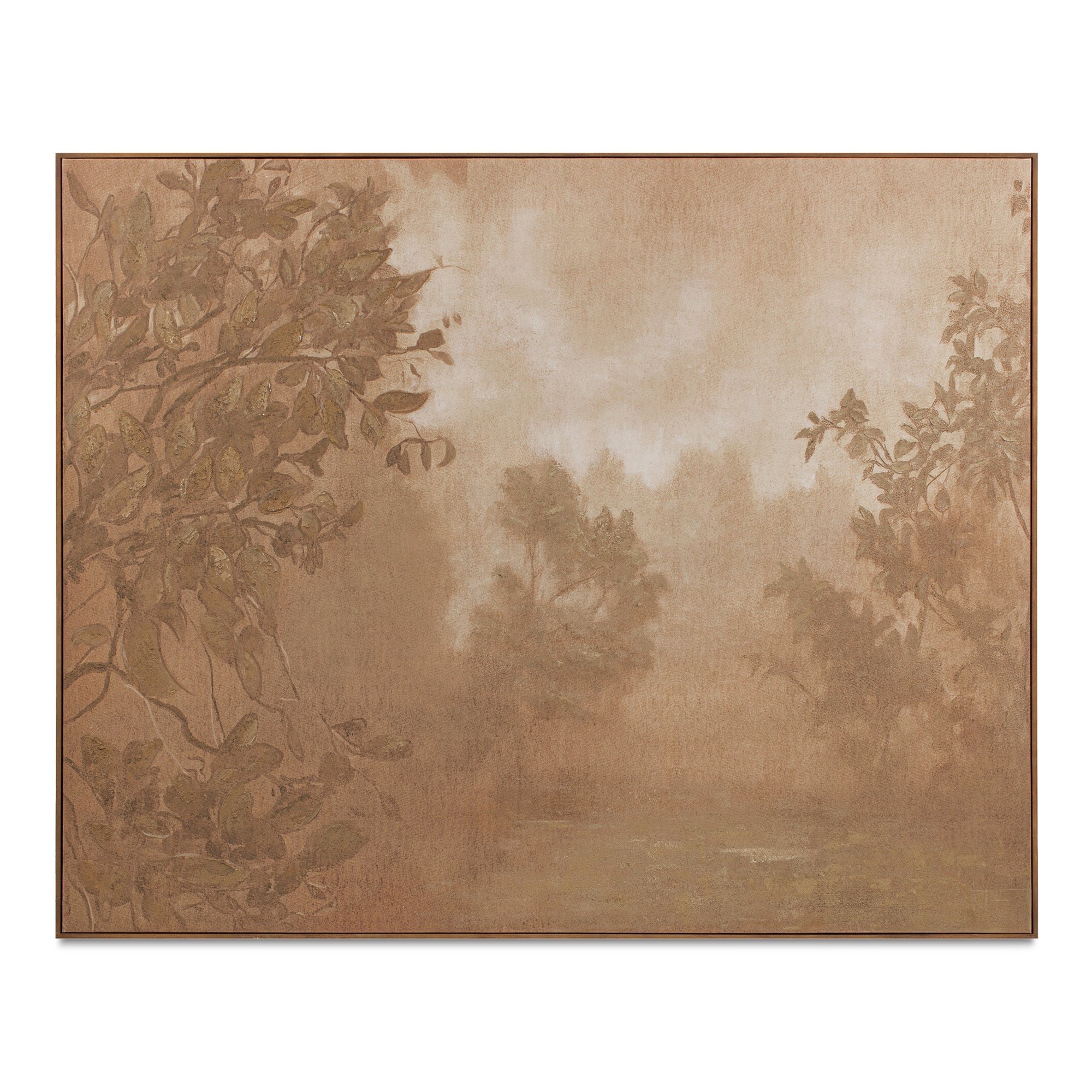 Moe's Home Fawn Framed Painting