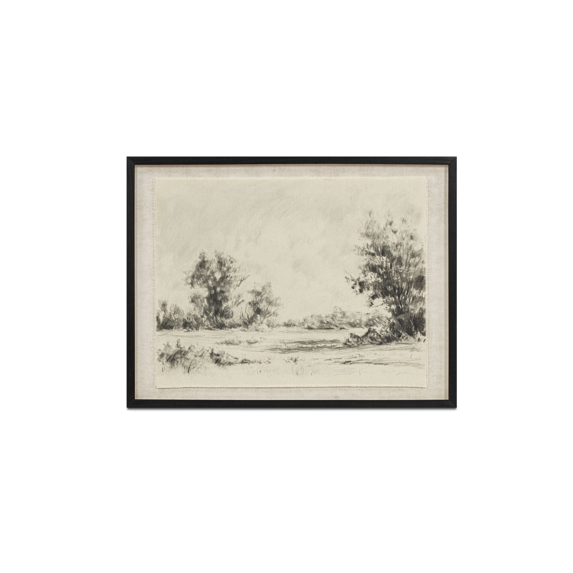Moe's Home Briar Framed Print On Linen