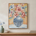 Moe's Home Gardener Framed Painting