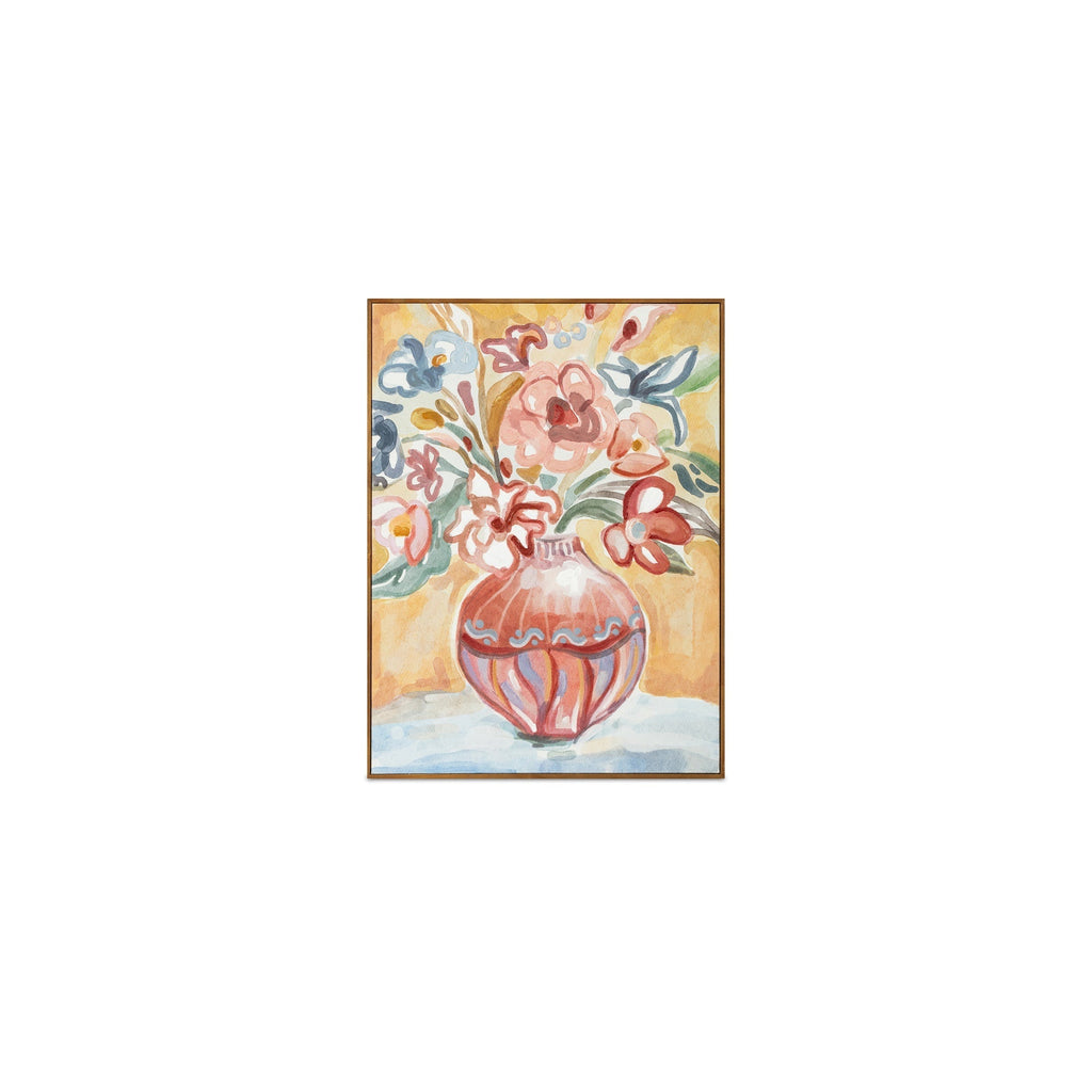 Moe's Home Gardener Framed Painting